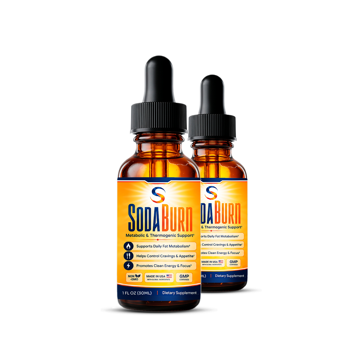 SodaBurn 2 Bottles package